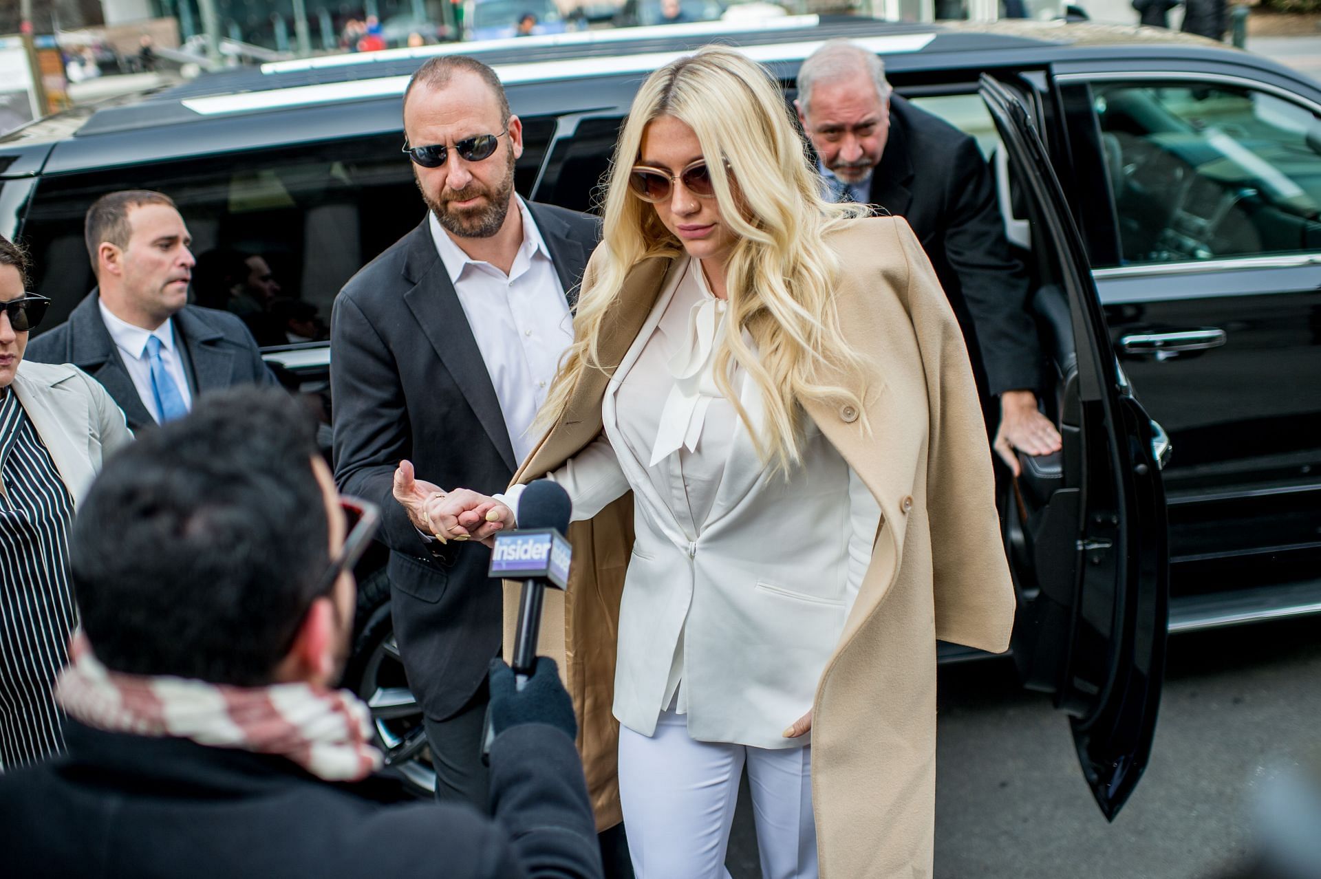 Kesha Fans Protest Sony Music Outside New York State Supreme Court - Source: Getty